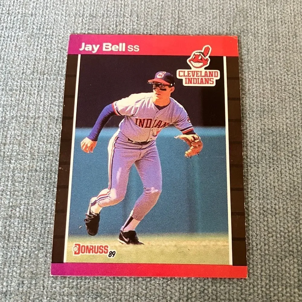 1989 Donruss Cleveland Indians Baseball Card Trading Card